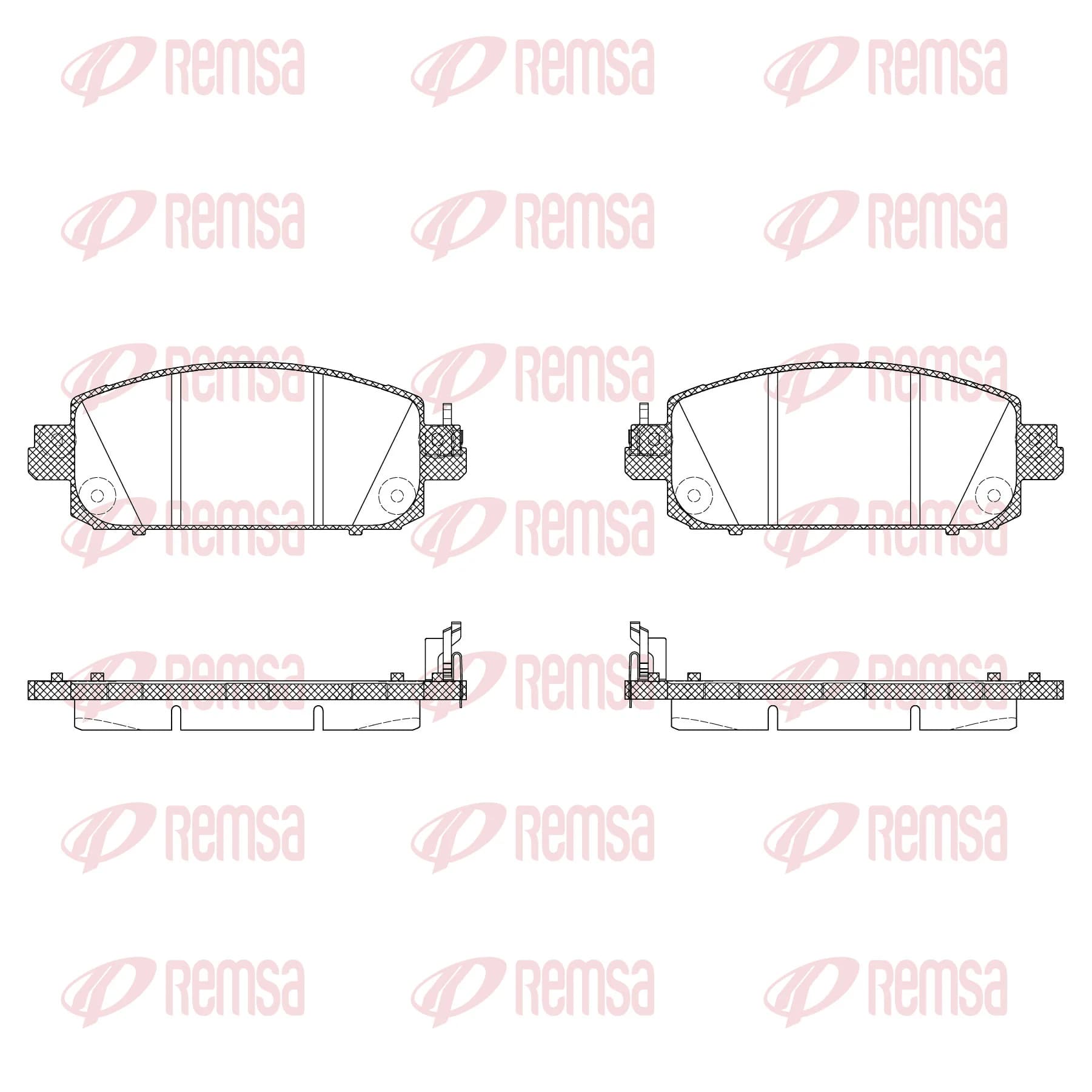 წინა სამუხრუჭე ხუნდი NISSAN Juke