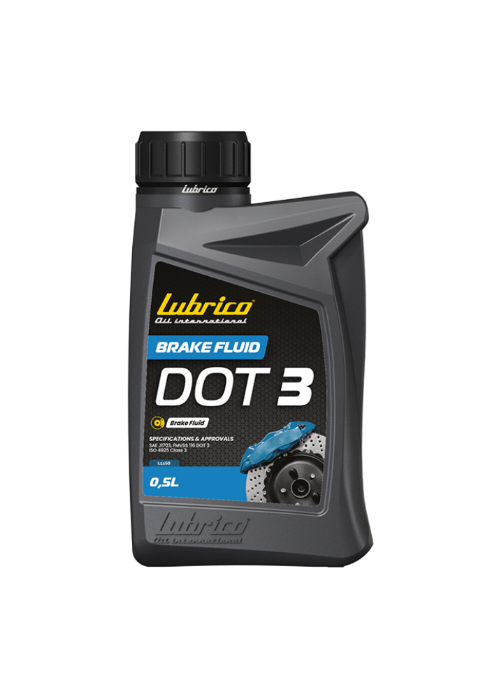 სამუხ. სითხე LUBRICO HYDROLUBE BRAKE FD 3 500 ML