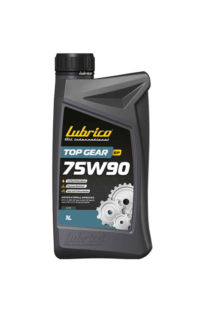 კბილან. ზეთი LUBRICO TOP GEAR G9 75W-90